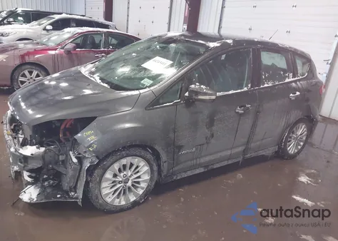 2017 Ford C-Max Hybrid Se z USA, uszkodzony, nr VIN 1FADP5AU8HL114713